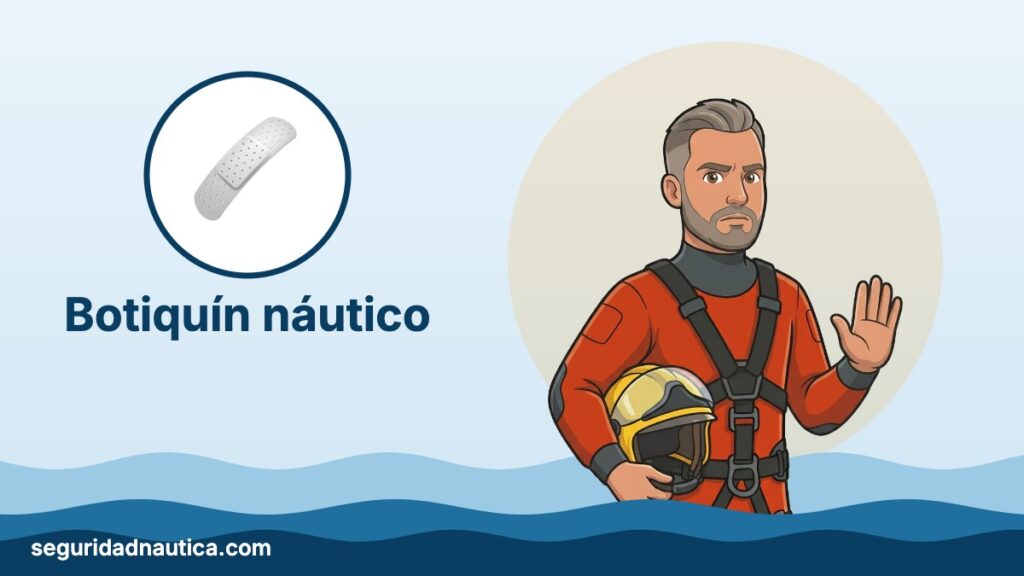 Ilustración: Botiquín náutico — Seguridad Náutica