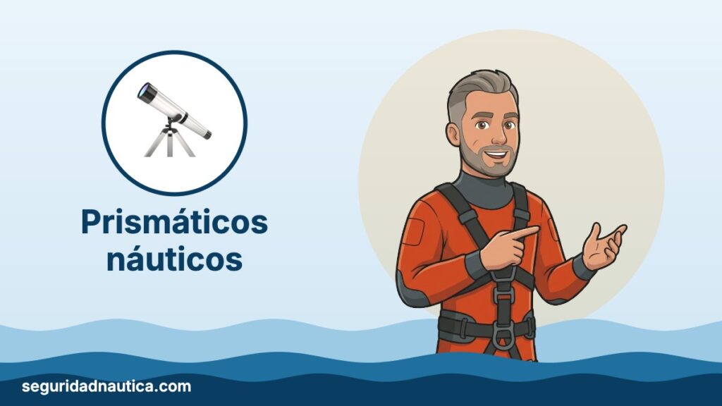 Ilustración: Prismáticos náuticos — Seguridad Náutica